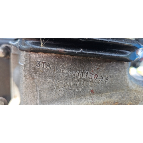 310 - 1963 Triumph 3TA, 348cc. Registration number LCL 840A. Frame number H32069, Engine number 3TA H13899... 