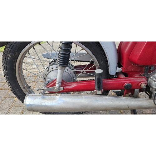 299 - 1970 Honda SS125A. Registration number FLH 208J. Frame number  SS125A 111249. Engine number SS125AE ... 