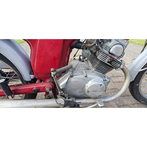299 - 1970 Honda SS125A. Registration number FLH 208J. Frame number  SS125A 111249. Engine number SS125AE ... 