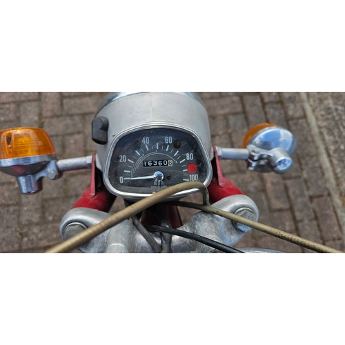 299 - 1970 Honda SS125A. Registration number FLH 208J. Frame number  SS125A 111249. Engine number SS125AE ... 