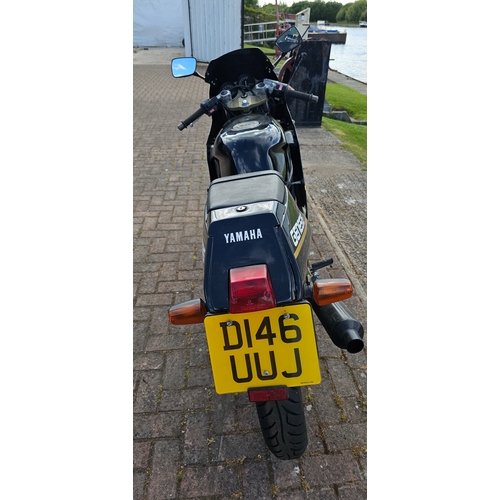 320 - 1987 Yamaha FZR 250 Genesis. Registration number D146 UUJ. Frame number 2KR 118041. Engine number no... 