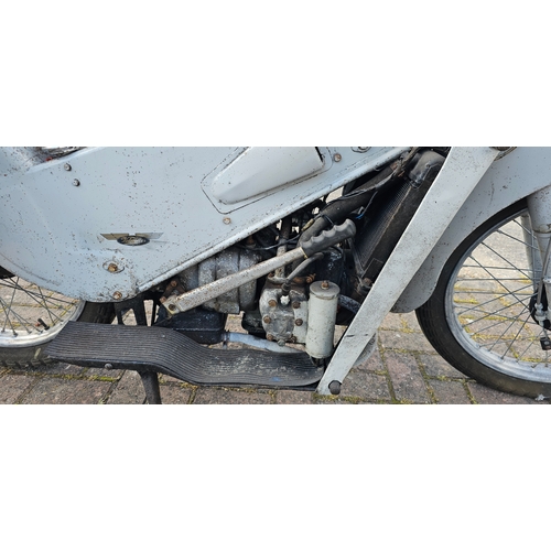 294 - 1949 Velocette LE MkI, 149cc. Registration number YXG 265 (non transferrable). Frame number 5347. En... 