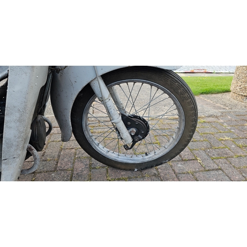 294 - 1949 Velocette LE MkI, 149cc. Registration number YXG 265 (non transferrable). Frame number 5347. En... 