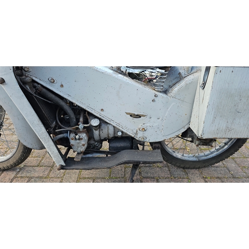 294 - 1949 Velocette LE MkI, 149cc. Registration number YXG 265 (non transferrable). Frame number 5347. En... 