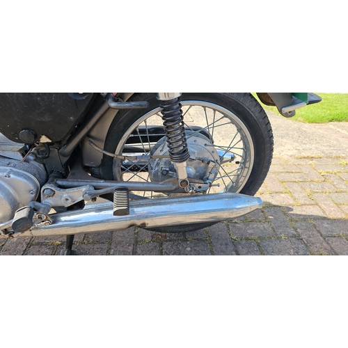298 - 1966 Honda CB77, Super Hawk, 305cc. Registration number PUA 649D. Frame number CB77 1018421. Engine ... 
