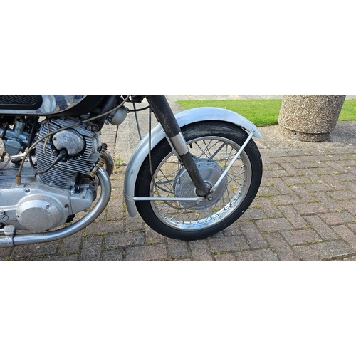 298 - 1966 Honda CB77, Super Hawk, 305cc. Registration number PUA 649D. Frame number CB77 1018421. Engine ... 