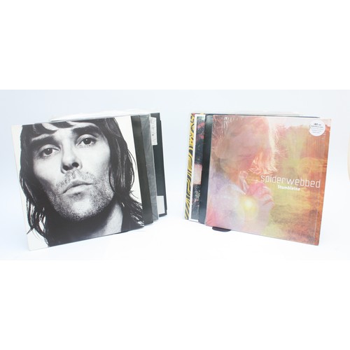 A collection of thirty vinyl LP records, circa 2000s, primarily indie ...