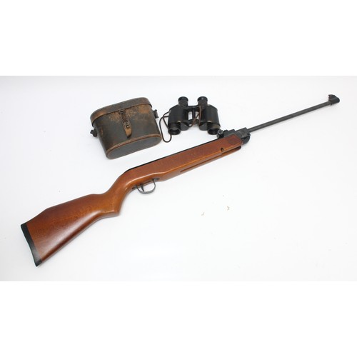 A Webley & Hawk MKIII .177 calibre air rifle, patent 555411, 34cm ...