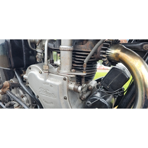 311 - 1948 Velocette MOV/MAC. Registration number JKH 563. Frame number 4170. Engine number MAC 11104.
Sol... 
