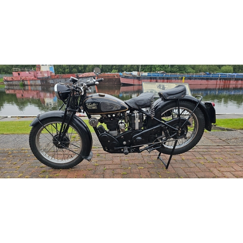 311 - 1948 Velocette MOV/MAC. Registration number JKH 563. Frame number 4170. Engine number MAC 11104.
Sol... 