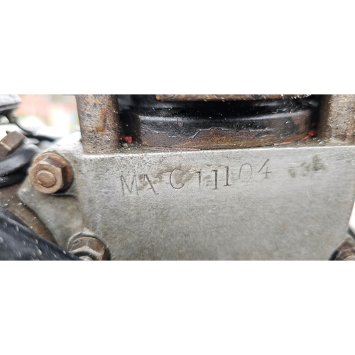 311 - 1948 Velocette MOV/MAC. Registration number JKH 563. Frame number 4170. Engine number MAC 11104.
Sol... 