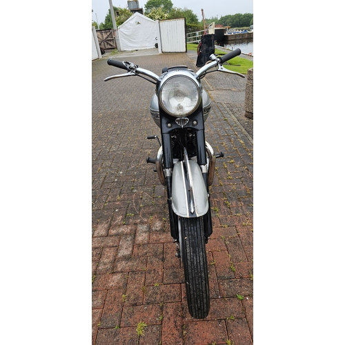 315 - 1955 Triumph 6T Thunderbird, 650cc. Registration number TRH 818. Frame number S72462. Engine number ... 