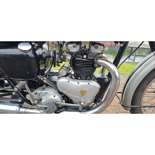 315 - 1955 Triumph 6T Thunderbird, 650cc. Registration number TRH 818. Frame number S72462. Engine number ... 