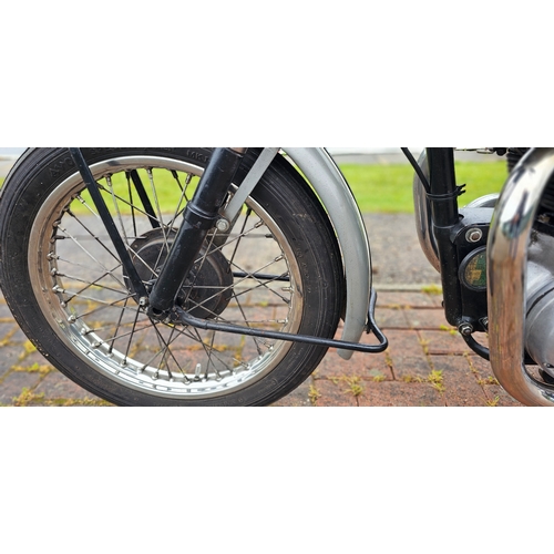 315 - 1955 Triumph 6T Thunderbird, 650cc. Registration number TRH 818. Frame number S72462. Engine number ... 