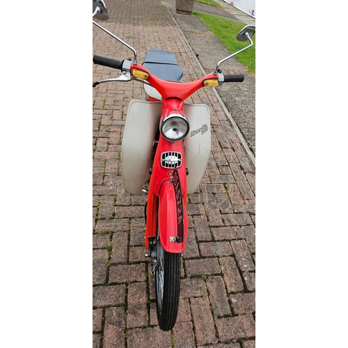288 - 1963 Honda C100 Cub 50, 49cc. Registration number DSA 572A. Frame number C100G 005500. Engine number... 