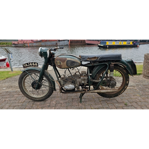 308 - 1958 Velocette Valiant 192cc. Registration number SAJ 464. Frame number 1358/33. Engine number 200/1... 