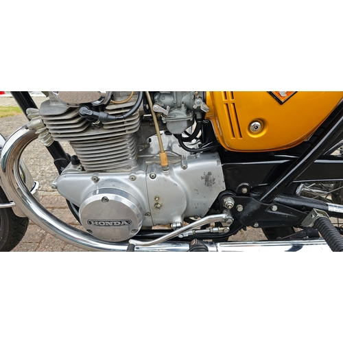 304 - 1972 Honda CB350 K4, 325cc. Registration number KGV 192K. Frame number CB350 4102540. Engine number ... 