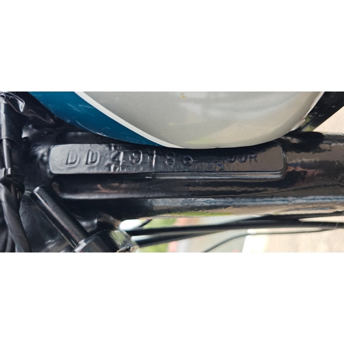 316 - 1970 Triumph Daytona T100R, 490cc. registration number SVR 511H. Frame number DD49186 T100R. Engine ... 