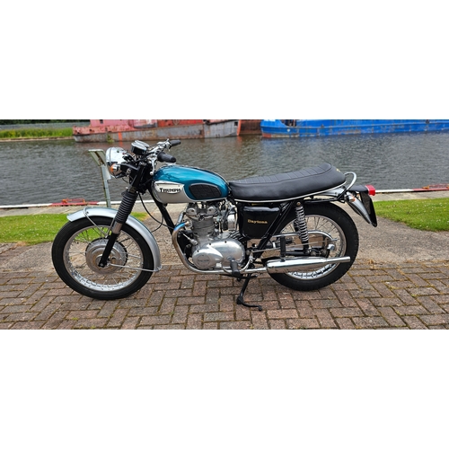 316 - 1970 Triumph Daytona T100R, 490cc. registration number SVR 511H. Frame number DD49186 T100R. Engine ... 