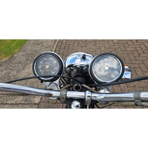 319 - c. 1971 BSA A65 Lightning. 654cc. Registration Number NOVA 24E200742. Frame Number DE 03783. Engine ... 