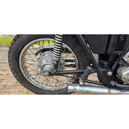 319 - c. 1971 BSA A65 Lightning. 654cc. Registration Number NOVA 24E200742. Frame Number DE 03783. Engine ... 
