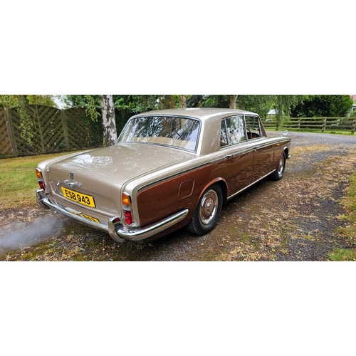 262 - 1968 Rolls Royce Silver Shadow I, 6,230cc. Registration number ESB 943. Chassis number SRH 3636. Eng... 