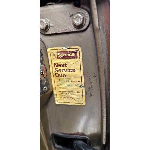 262 - 1968 Rolls Royce Silver Shadow I, 6,230cc. Registration number ESB 943. Chassis number SRH 3636. Eng... 