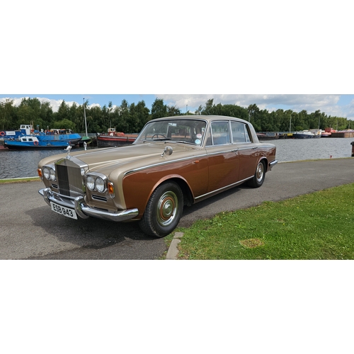262 - 1968 Rolls Royce Silver Shadow I, 6,230cc. Registration number ESB 943. Chassis number SRH 3636. Eng... 