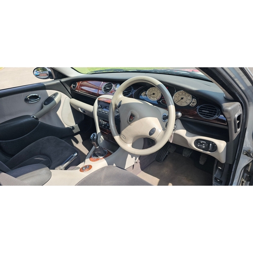 256 - 2000 Rover 75 Club, 1796cc. Registration number W893 DCT. VIN number SARRJSLPBYM121996. Engine numbe... 