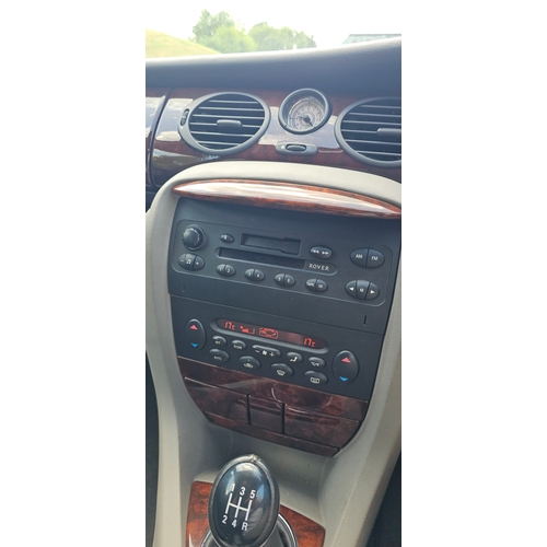 256 - 2000 Rover 75 Club, 1796cc. Registration number W893 DCT. VIN number SARRJSLPBYM121996. Engine numbe... 