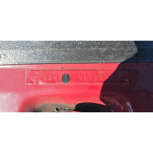 257 - 1979 MG Midget 1500. Registration number NTU 897V. Chassis number GAN6-220272G. Engine number unknow... 
