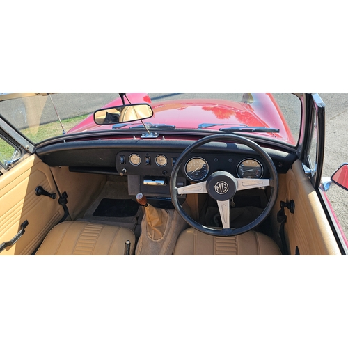 257 - 1979 MG Midget 1500. Registration number NTU 897V. Chassis number GAN6-220272G. Engine number unknow... 