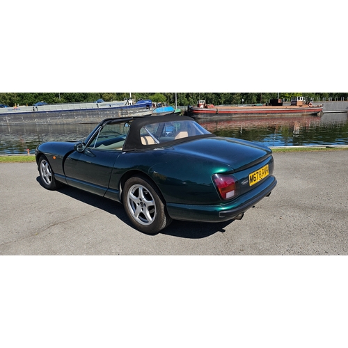 265 - 1995 TVR Chimaera, 3,592cc. Registration number M678 RVR. VIN number SDLDCC4P8SE011403. Engine numbe... 