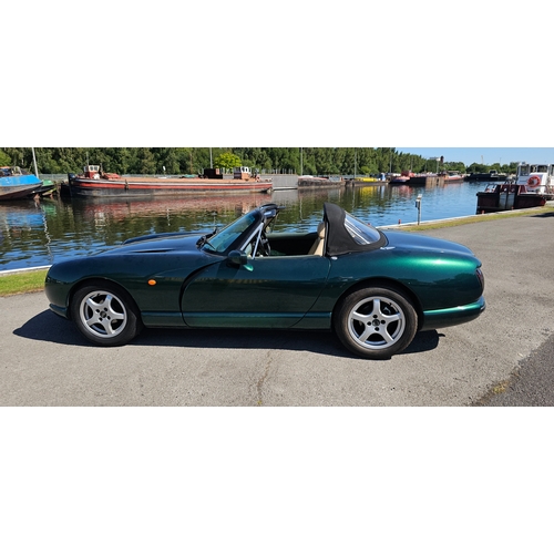 265 - 1995 TVR Chimaera, 3,592cc. Registration number M678 RVR. VIN number SDLDCC4P8SE011403. Engine numbe... 