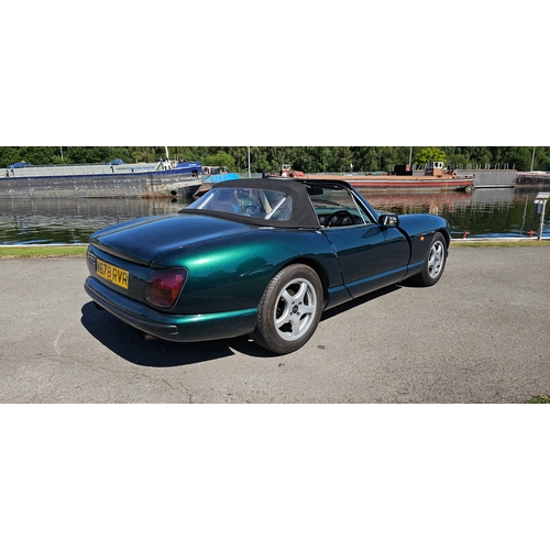 265 - 1995 TVR Chimaera, 3,592cc. Registration number M678 RVR. VIN number SDLDCC4P8SE011403. Engine numbe... 
