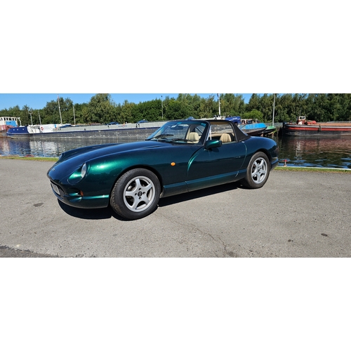 265 - 1995 TVR Chimaera, 3,592cc. Registration number M678 RVR. VIN number SDLDCC4P8SE011403. Engine numbe... 