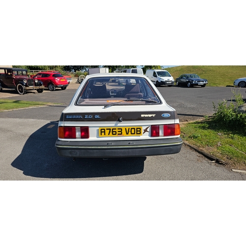 253 - 1983 Ford Sierra 2.0 GL, Swift Special edition, auto, 1993cc. Registration number A763 VOB. VIN numb... 