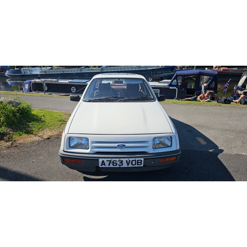 253 - 1983 Ford Sierra 2.0 GL, Swift Special edition, auto, 1993cc. Registration number A763 VOB. VIN numb... 