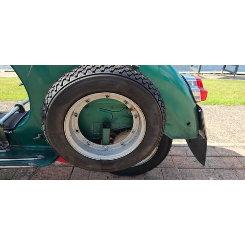 293 - 1968 Vespa, Spanish, GS150. Registration number ABW 852F. Frame number o4C 195711. Engine number 04M... 