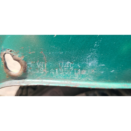 293 - 1968 Vespa, Spanish, GS150. Registration number ABW 852F. Frame number o4C 195711. Engine number 04M... 