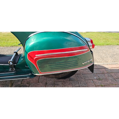 293 - 1968 Vespa, Spanish, GS150. Registration number ABW 852F. Frame number o4C 195711. Engine number 04M... 