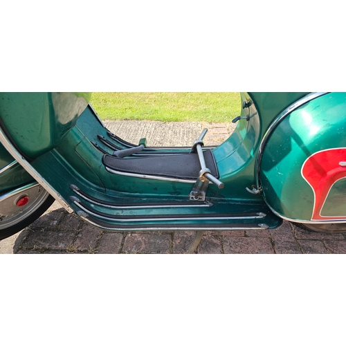 293 - 1968 Vespa, Spanish, GS150. Registration number ABW 852F. Frame number o4C 195711. Engine number 04M... 