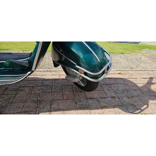293 - 1968 Vespa, Spanish, GS150. Registration number ABW 852F. Frame number o4C 195711. Engine number 04M... 