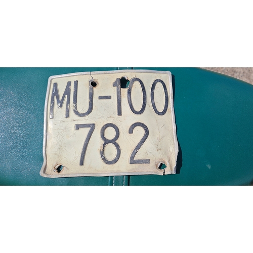 293 - 1968 Vespa, Spanish, GS150. Registration number ABW 852F. Frame number o4C 195711. Engine number 04M... 