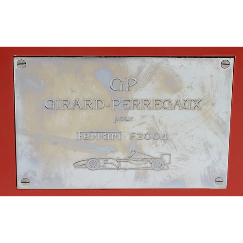 25 - Girard-Perregaux Ferrari F1-052 Chronograph titanium automatic limited edition wristwatch, c.2004, 7... 