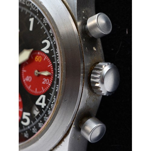 25 - Girard-Perregaux Ferrari F1-052 Chronograph titanium automatic limited edition wristwatch, c.2004, 7... 