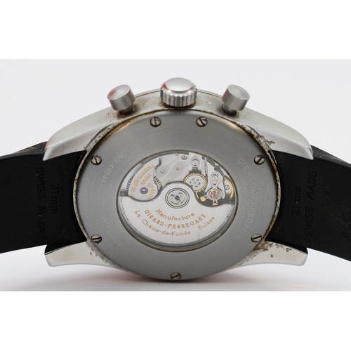 25 - Girard-Perregaux Ferrari F1-052 Chronograph titanium automatic limited edition wristwatch, c.2004, 7... 