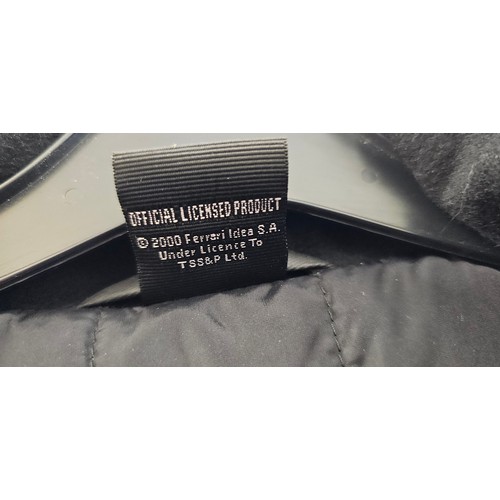 30 - An official black Ferrari cotton gentleman's jacket, size S, IDEA label 06247852, c.2000.