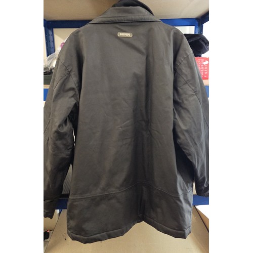 30 - An official black Ferrari cotton gentleman's jacket, size S, IDEA label 06247852, c.2000.