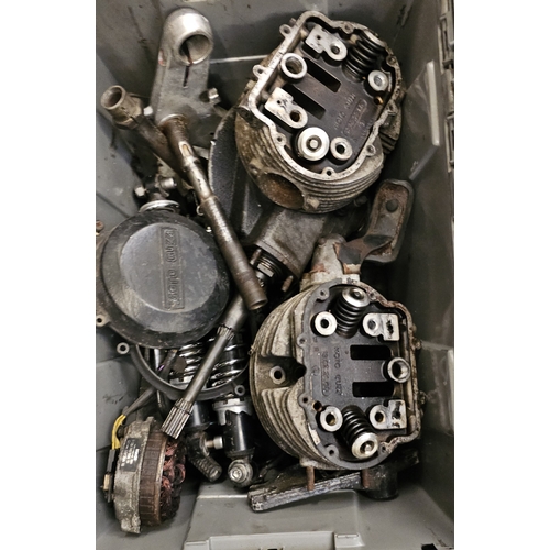 131 - Moto Guzzi V1000 G5, a large quantity of spares, basically two bikes, fully dismantled, NO FRAME or ... 